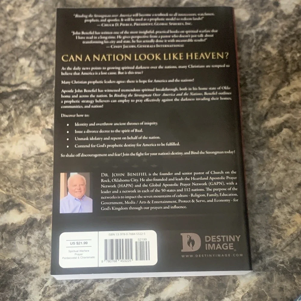 Destiny Image Binding the Strongman over America & Nations Updated Rev PB 2020